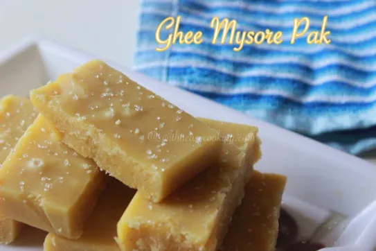 How to make Ghee Mysore Pak