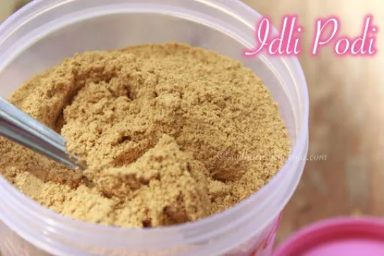 How to make South Indian Idli Podi