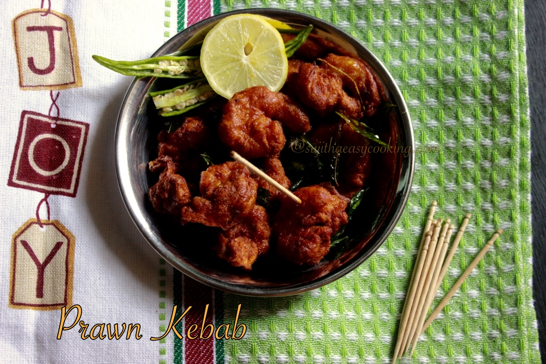 How to make Prawn Kebab/ Prawn Kebab with Eastern Kebab Masala / Review on Eastern Kebab Masala