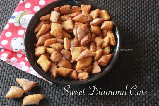 Sweet Diamond cuts Recipe | How to make Sweet Diamond cuts recipe