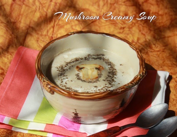 How to make Mushroom Creamy Soup recipe